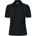 ladies' pure cotton contrast piping