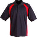Men's CoolDry Micro-mesh Contrast Colour Polo