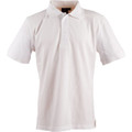 mens S/S pique polo