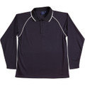Men's cooldry raglan L/S polo