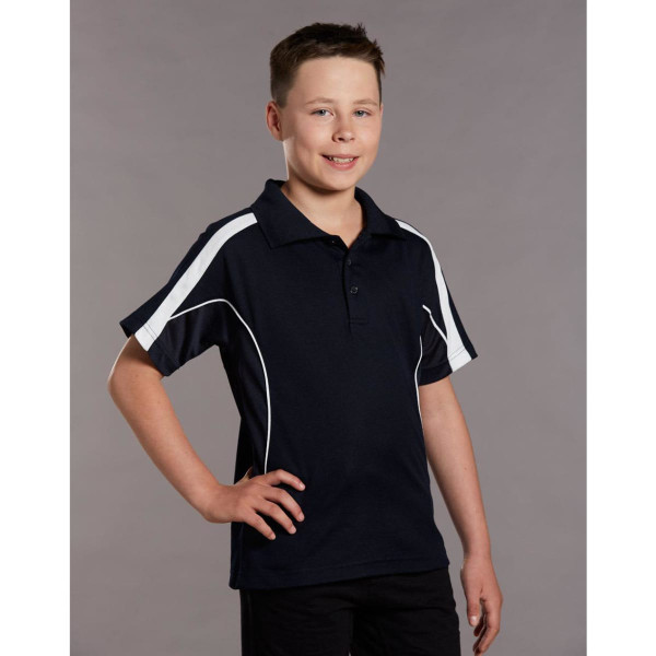 Kids S/S polo truedry