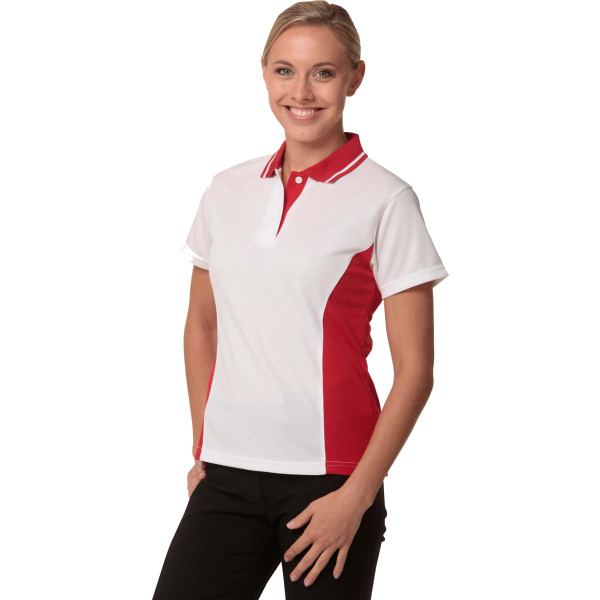 Ladies' TrueDry Contrast S/S Polo