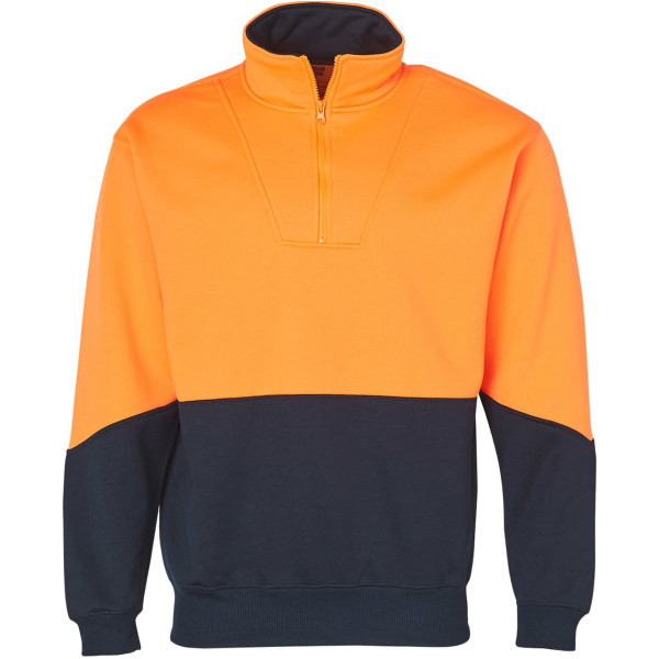 Hi-Vis L/S windcheater collar