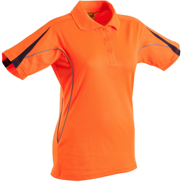Ladies' Fashion Hi-Vis S/S Polo