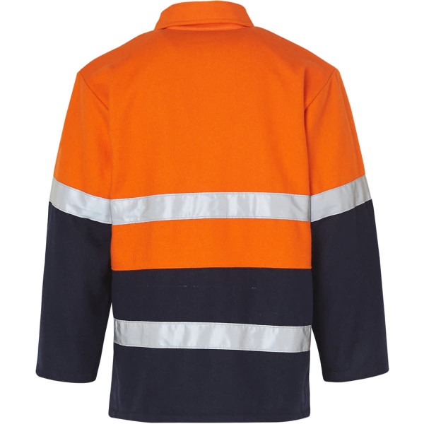 Hi-Vis Two Tone Bluey Safety Jacket with 3M Tapes