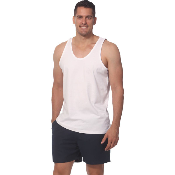 Men's cotton singlet