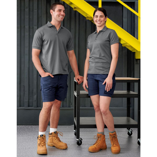 Unisex Cotton Stretch Ripstop Work Shorts