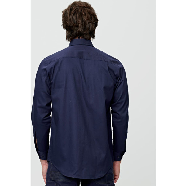 [WT04(WDS/L)] drill shirt pocket pen holder L/S