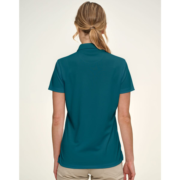 Ladies' Sustainable Jacquard Knit S/S Polo
