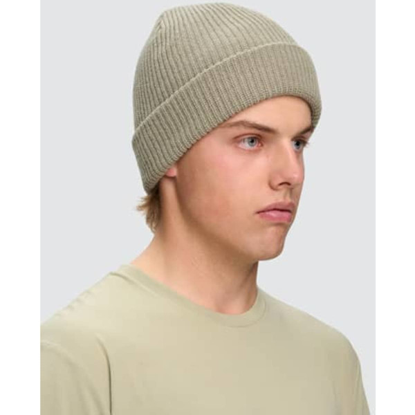 Roll Up Cable Knit Snug Beanie