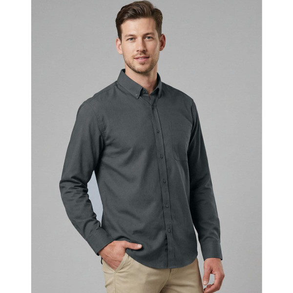 Men's Smart Casual Cotton Blend L/S Shirt