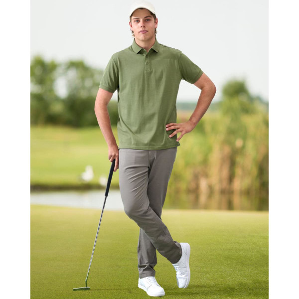 Men's Ultrafine Cotton Pique Polo