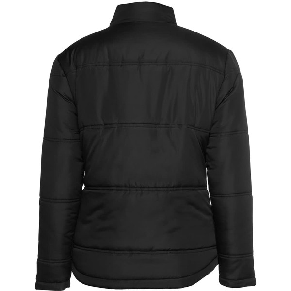JB's Ladies Adv Puffer Jacket Black/Grey