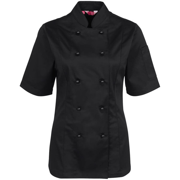 JB's Ladies S/S Chef's Jacket