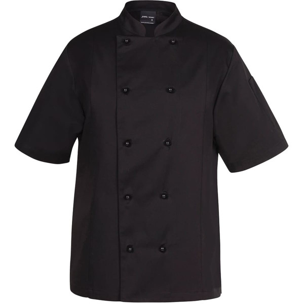JB's S/S Vented Chef's Jacket White
