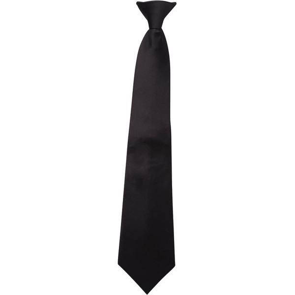JB's Clip On Tie (5 Pack) Black