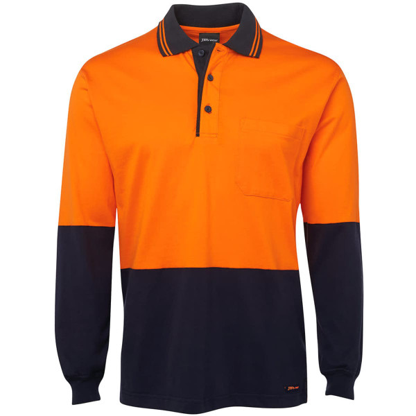 JB's Hv L/S Cotton Polo