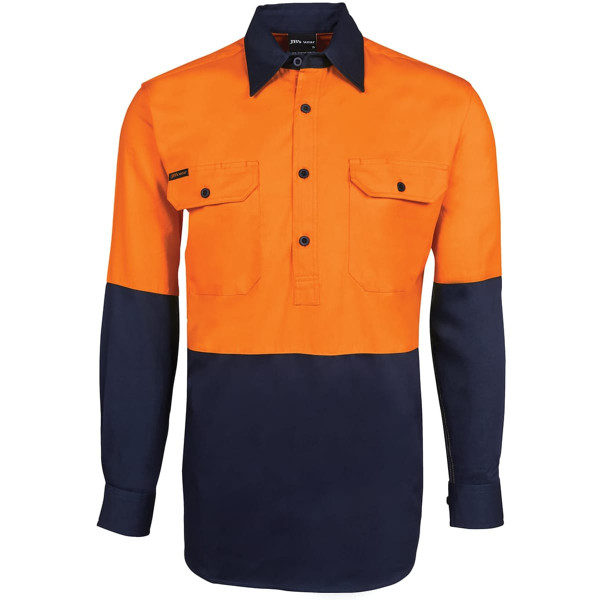 JB's Hv Close Front L/S 190 G Shirt