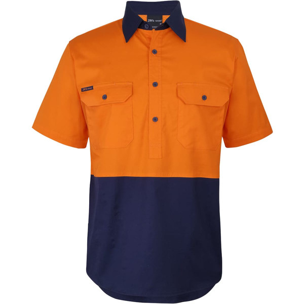JB's Hv Close Front S/S 150 G Work Shirt