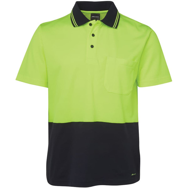 JB's Hv Non Cuff S/S Cotton Back Polo