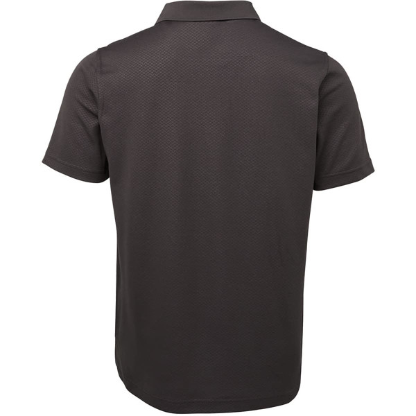 Podium Cotton Back Yardage Polo Gunmetal