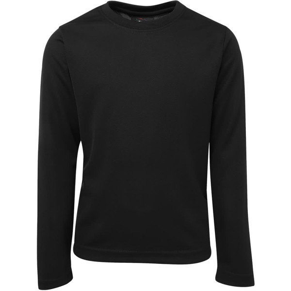 Podium L/S Poly Tee Navy