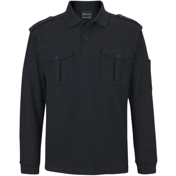 JB's L/S 250 Epaulette Polo