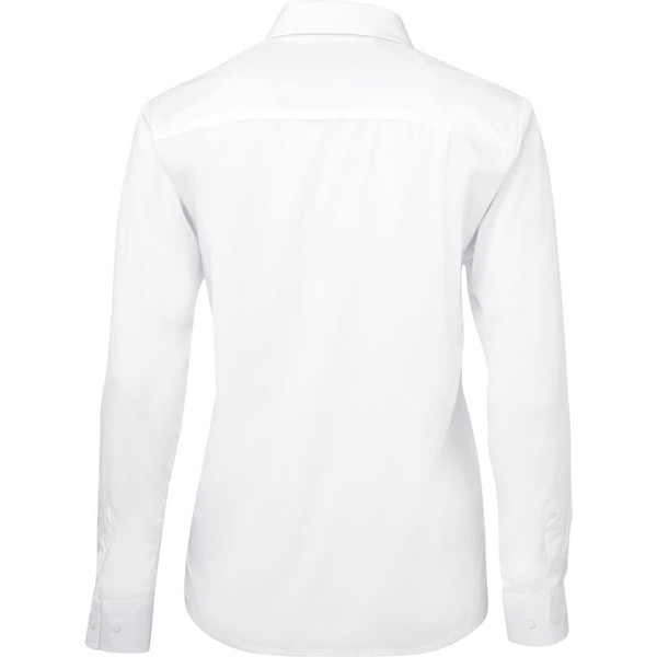 JB's Ladies L/S Original Poplin Shirt White