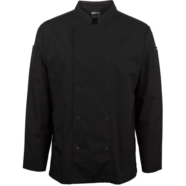 JB's L/S Snap Button Chefs Jacket