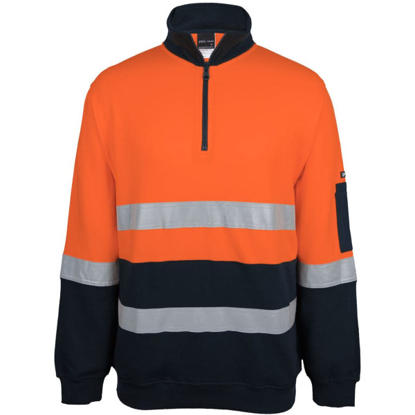 JB's Hv 310 (D+N) Cotton 1/2 Zip Fleece