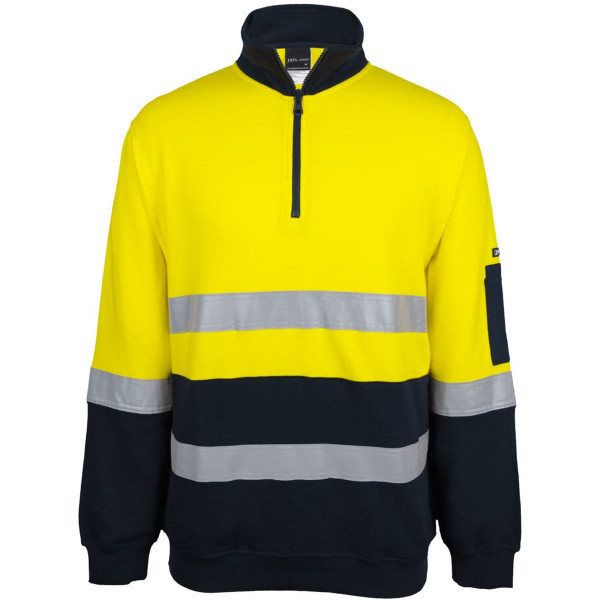 JB's Hv 310 (D+N) Cotton 1/2 Zip Fleece
