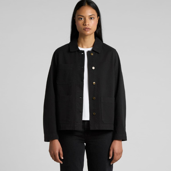 Wo's Canvas Chore Jacket
