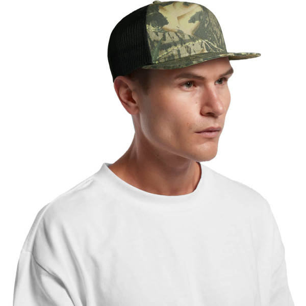 Stock Contrast Camo Trucker