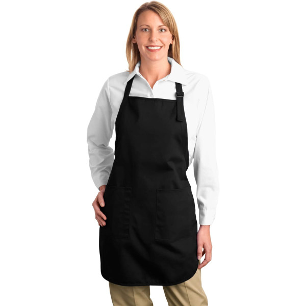 Port Authority Full-Length Apron with Pockets