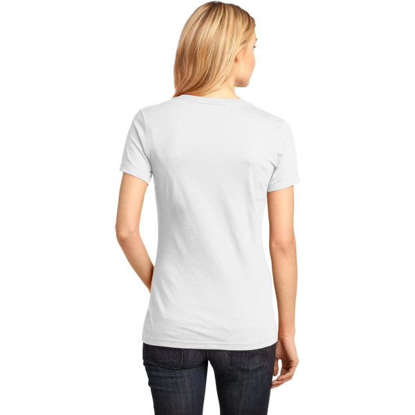 District Made - Ladies Perfect Weight V-Neck Tee