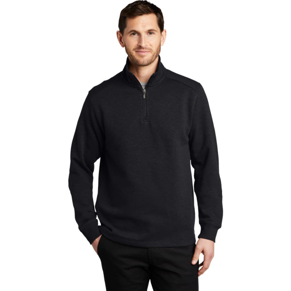 Port Authority Slub Fleece 1/4-Zip Pullover