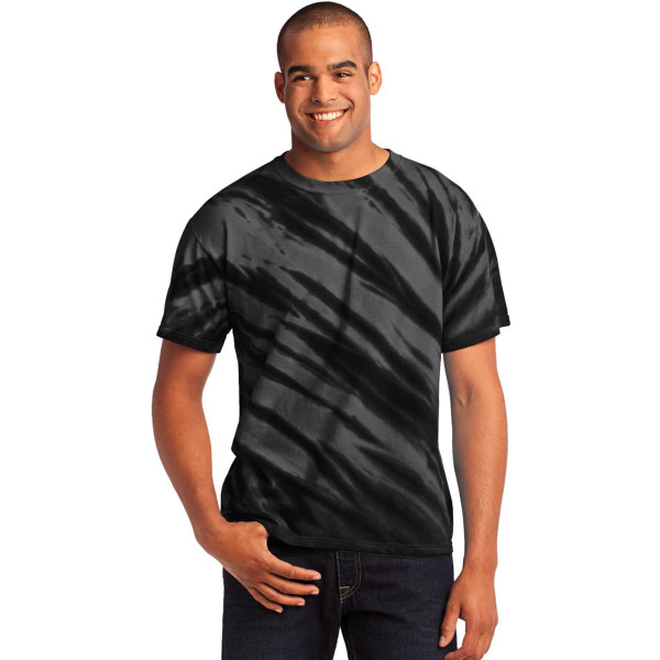 Port & Company - Tiger Stripe Tie-Dye Tee