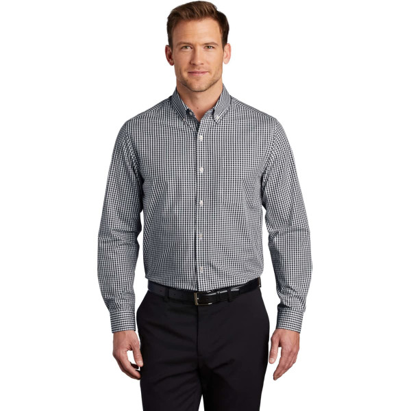Port Authority Broadcloth Gingham Easy Care Shirt