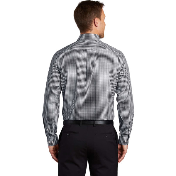 Port Authority Broadcloth Gingham Easy Care Shirt