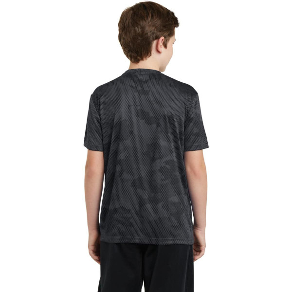 Sport-Tek Youth CamoHex Tee
