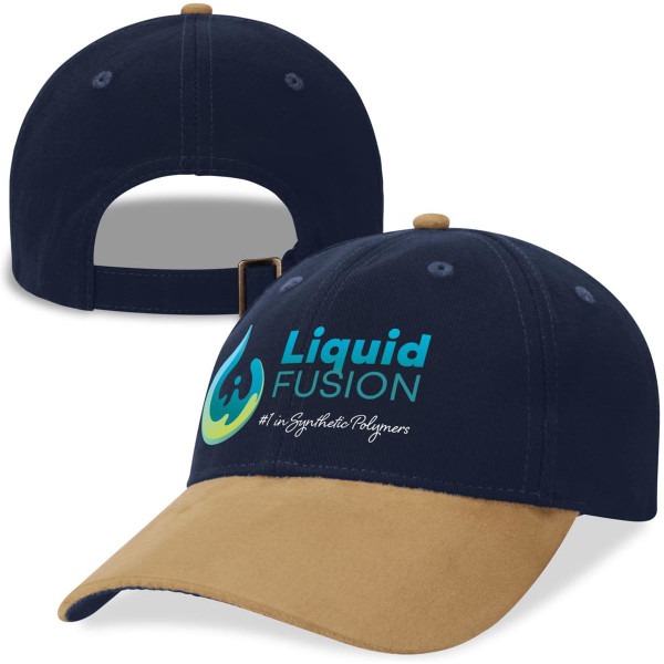 Sueded Peak Cap