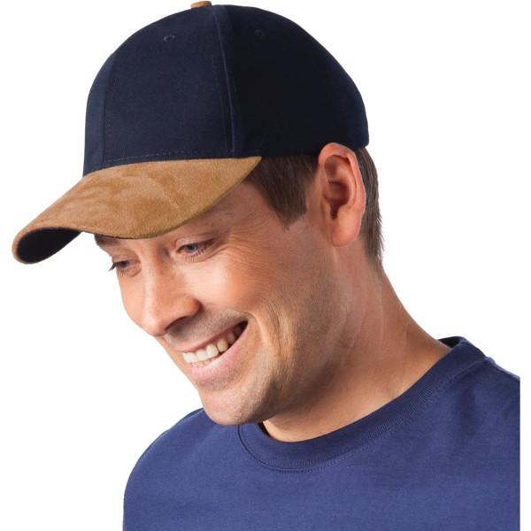 Sueded Peak Cap