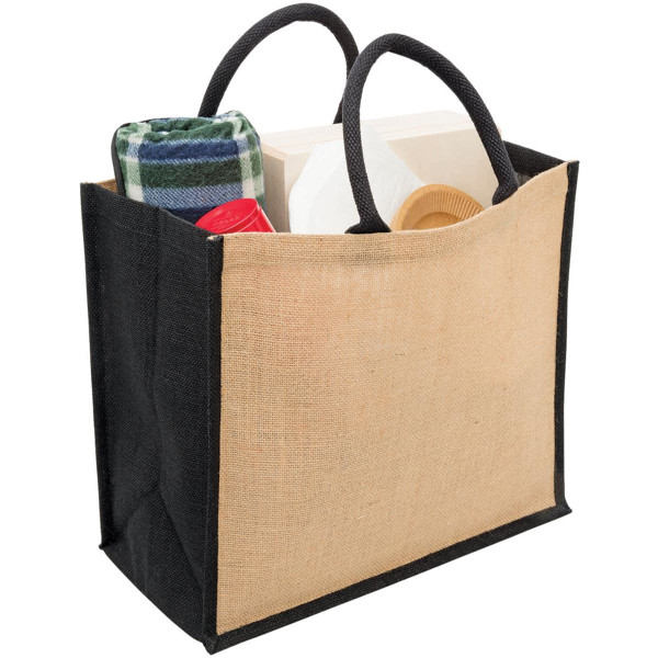 Eco Jute Tote with wide gusset