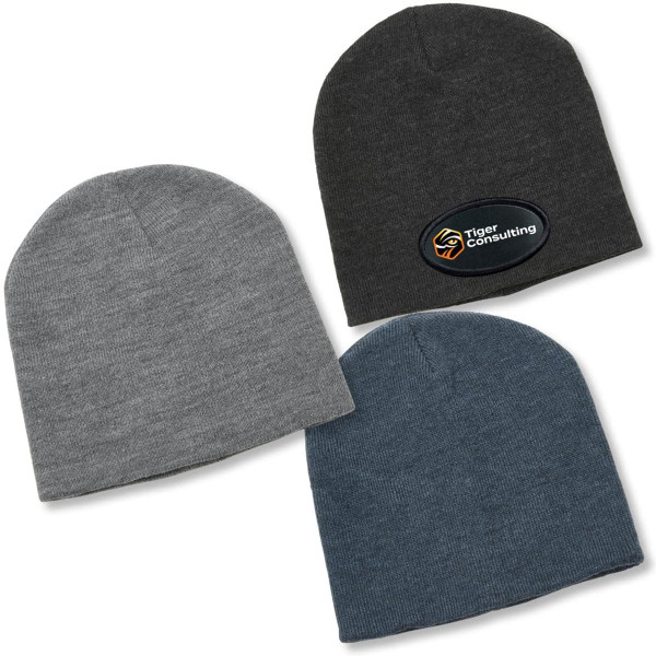 Heather Skull Beanie