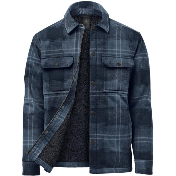 Men's Highland Sherpa Lined Plaid Jacket