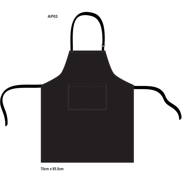 Bib apron w70xh86cm