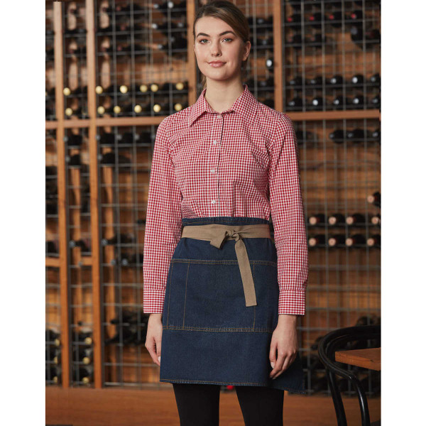 Denim Half Apron