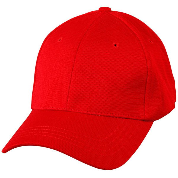 Pique mesh structured cap.
