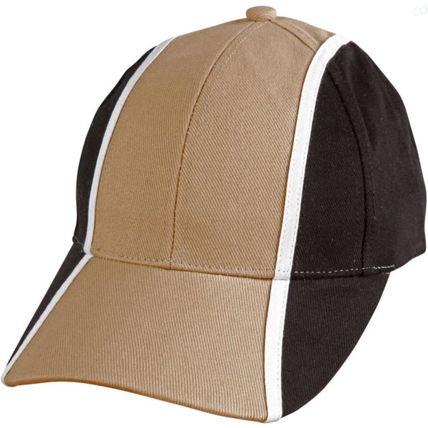 H/B/C tri-color baseball cap