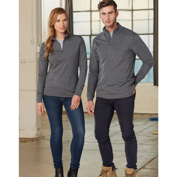 Men's Half Zip L/S Sweat Top